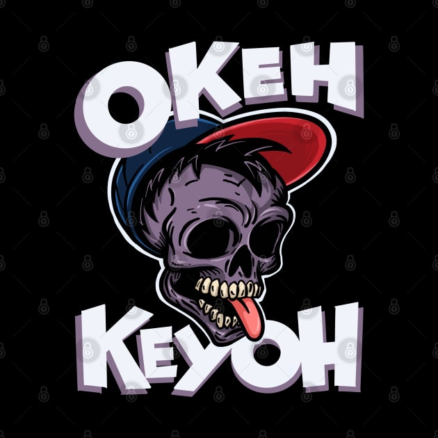 Okeh Keyoh Funny Pinoy Korean Meme by teeleoshirts