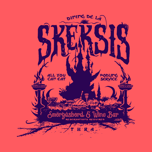 Skeksis Smorgasbord and Wine Bar by MindsparkCreative