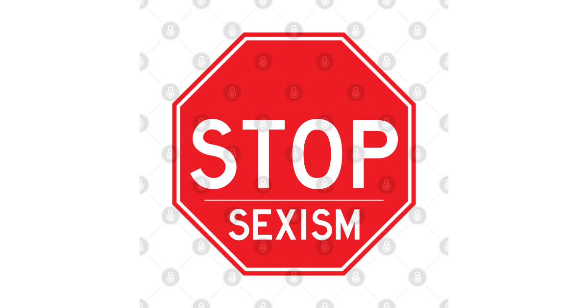Stop Sexism Feminist Shirt Sexist Pegatina Teepublic Mx
