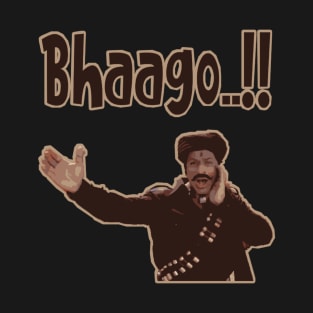 Bhaago Om Shanti Om Funny Comedy Movie Scene T-Shirt
