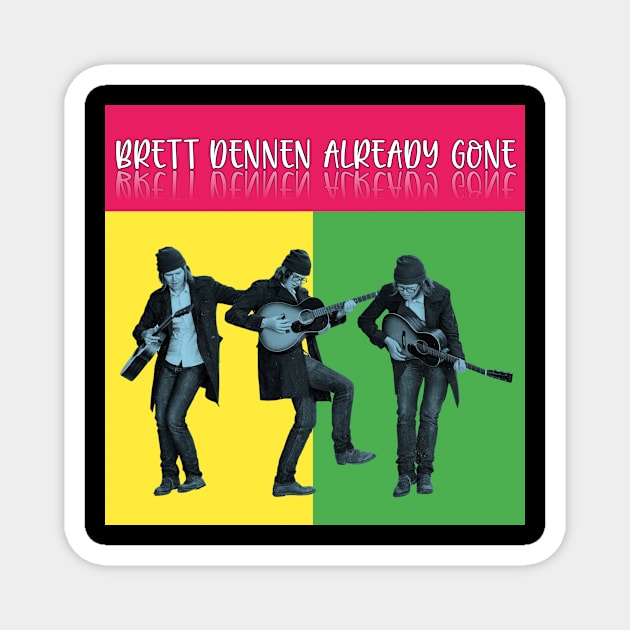 Brett Dennen Magnet by Fekhtam