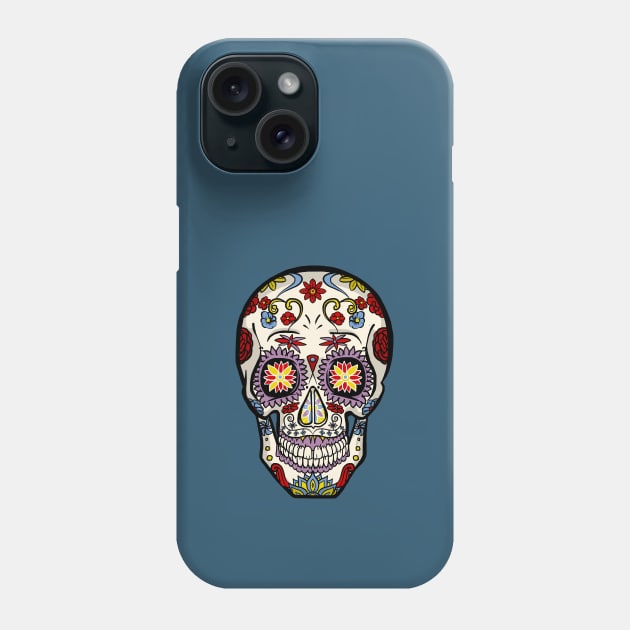 Mexican Skull Phone Case by TomiAx