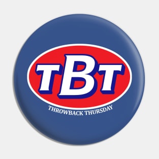 Throwback Thursday TBT (labeled variant) Pin