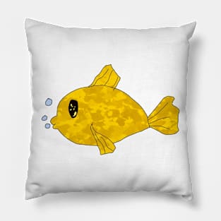 Yellow Fish Pillow