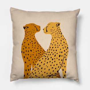 Cheetah Love Boho Pillow