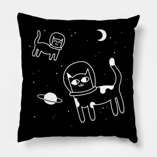 CATS IN SPACE! Pillow