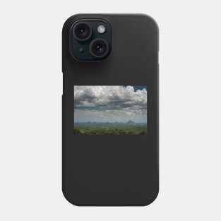 Clouds over Glasshouse Mountains Phone Case