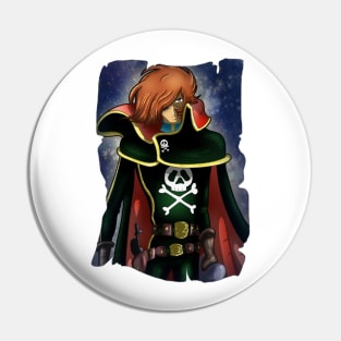 Captain Harlock Pin