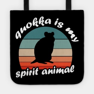 My spirit animal Quokka Retro animal lover Tote