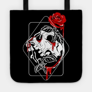 Rosenrot Tote