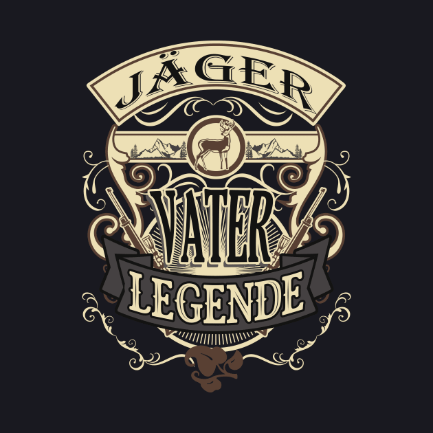 Jäger Vater Legende by Foxxy Merch