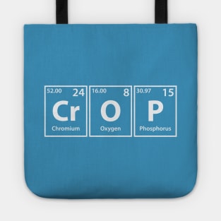 Crop (Cr-O-P) Periodic Elements Spelling Tote