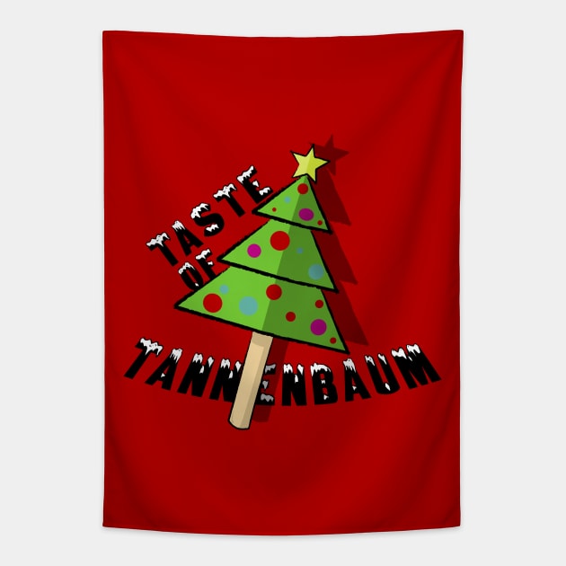 Taste of Tannenbaum Holiday Lollipop Tapestry by Fun Funky Designs