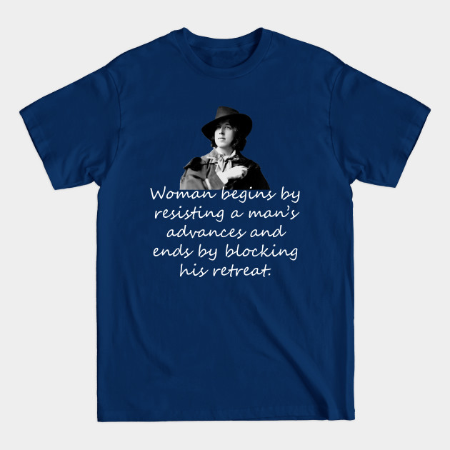 Disover Oscar Wilde Quote on Women and Men - Womens Day - T-Shirt