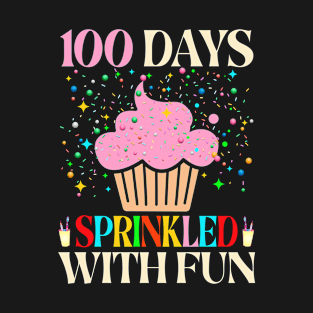 100 Days Sprinkled With Fun Teacher Kids T-Shirt