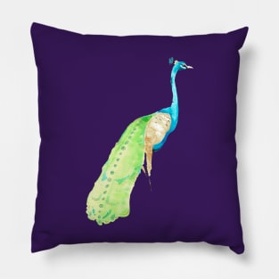 Peacock Simplicity Pillow