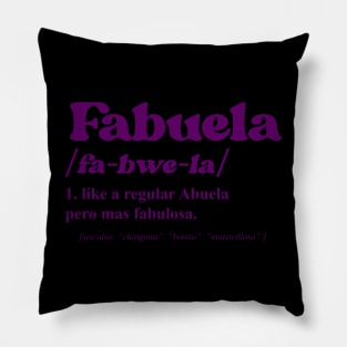 fabuela abuela grandma grandmother granny Pillow