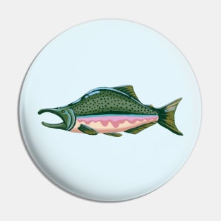 Pacific Salmon - Pink Salmon Pin