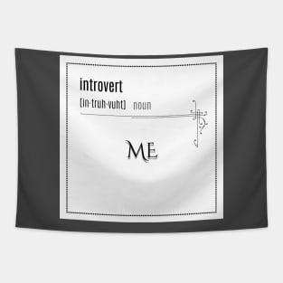 the definition of introversion Tapestry