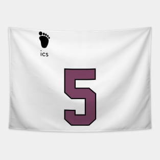 Shiratorizawa Academy - Satori Tendo Jersey Tapestry