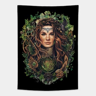 Wiccan pagan goddess Tapestry