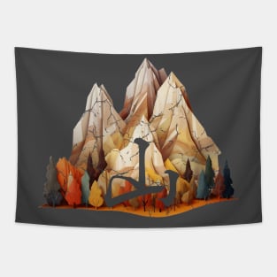 Yama Mountain Tapestry