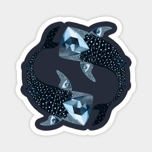 Whale Shark - Cornerupine Magnet