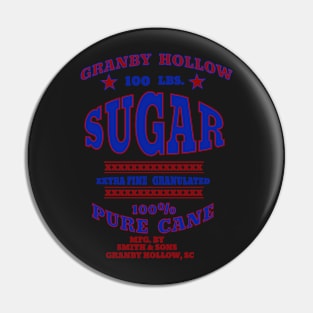 Vintage Sugar Sack Design Pin