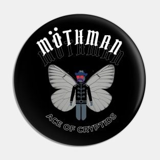 Mothman - Ace of Cryptids Pin