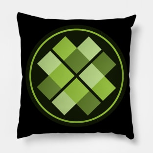 Pixel Clover Pillow