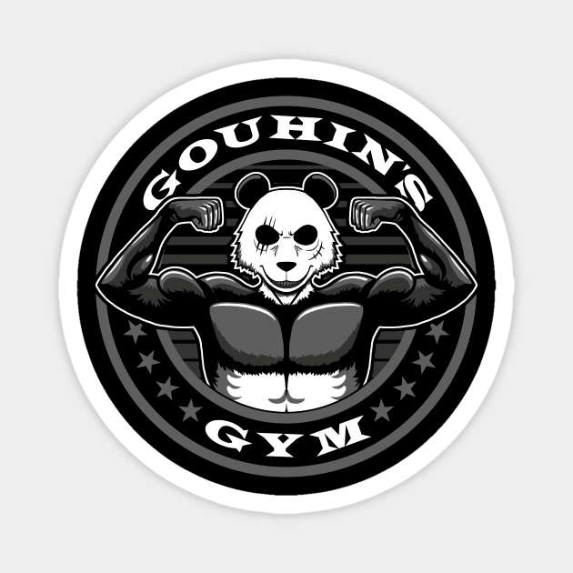 Gouhin's Gym Magnet by DCLawrenceUK