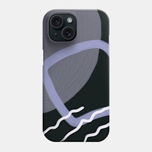 Retro Black Box Abstract Art Phone Case