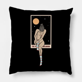 Loneliness girl Pillow