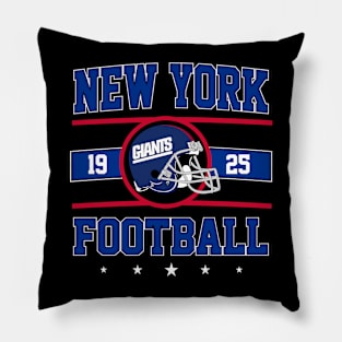 New York Giants Football Pillow