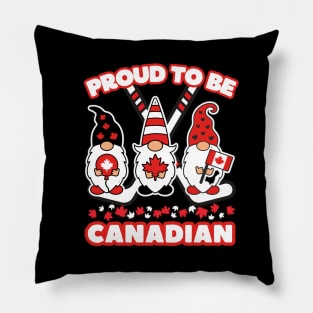 Proud Canadian Gnomes Pillow