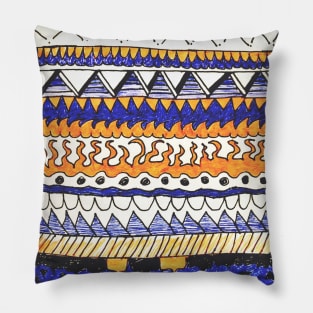 Random aztec pattern Pillow