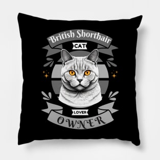 British Shorthair Pillow