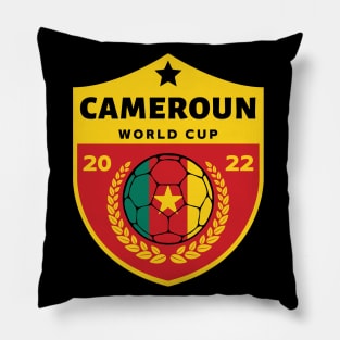 Cameroon Football Pillow