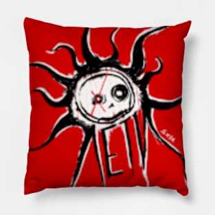 flying sun Pillow