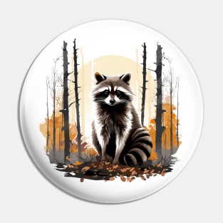 Raccoony Cuteness Pin