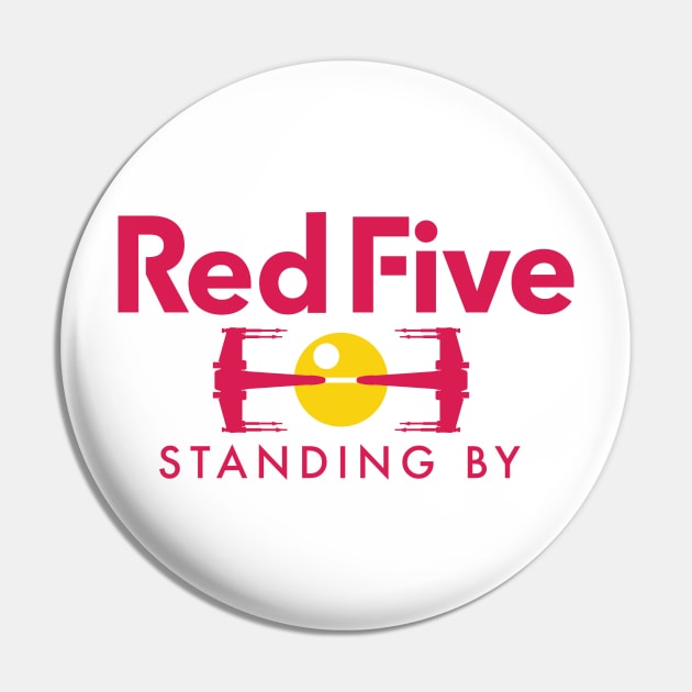 Red Five Standing By Pin by DesignWise