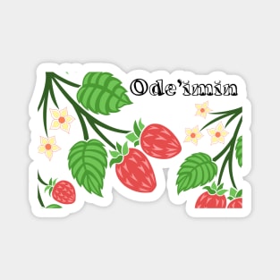 Strawberry (Ode'imin) Magnet