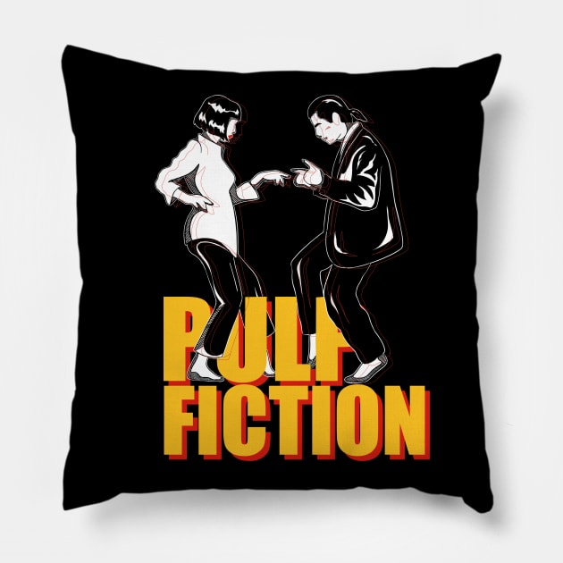 Pulp Fiction Pillow by ladinoariel