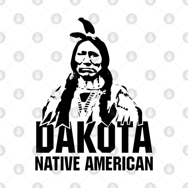 DAKOTA Native American T-Shirt by comancha