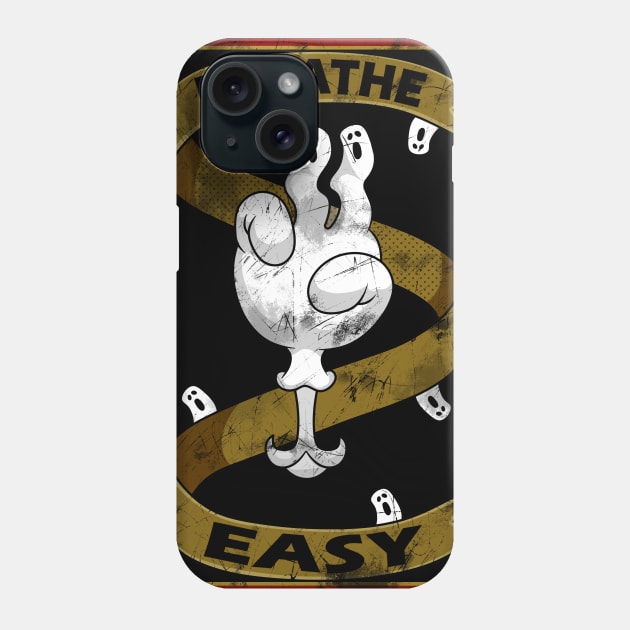 BREATHE EASY Phone Case by vender