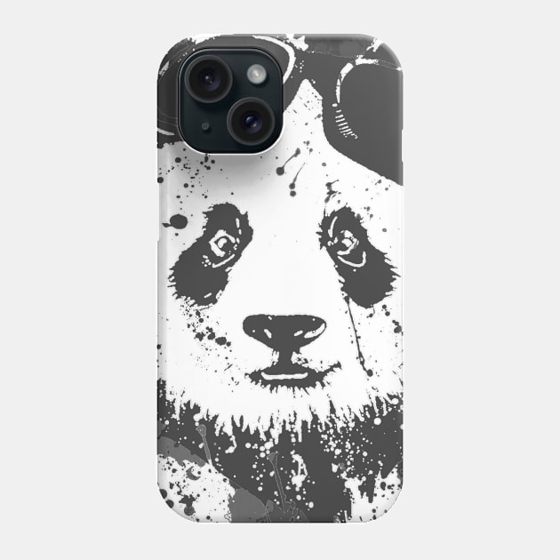 panda Phone Case by myepicass