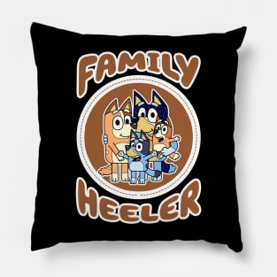 Family Heeler Pillow
