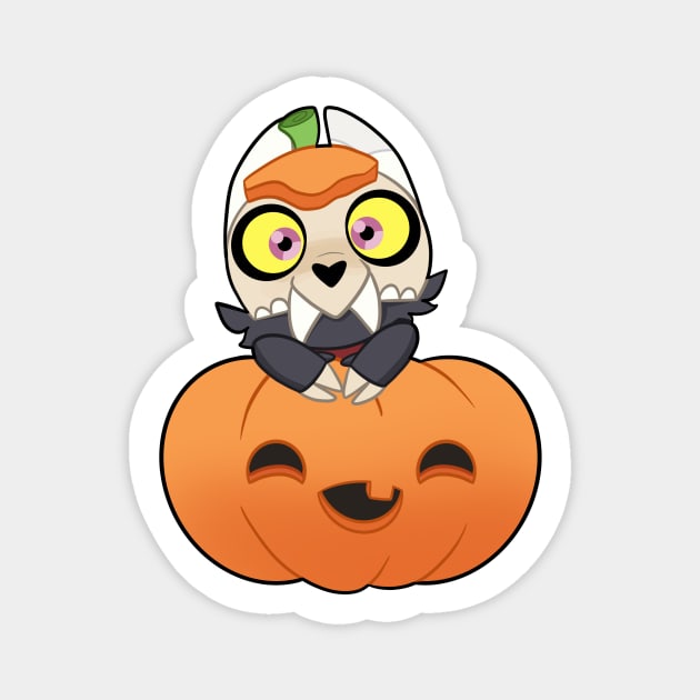 Pumpkin king Magnet by dragonlord19