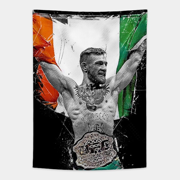 Conor McGregor Tapestry by Creativedy Stuff