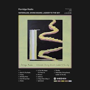 Porridge Radio - Waterslide, Diving Board, Ladder To The Sky Tracklist Album T-Shirt